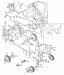 Part Location Diagram of 55161 Generac Assembly, Load Demand Printed Circuit Board