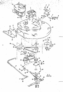 Part Location Diagram of STD324280 Craftsman Belt