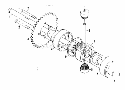 Part Location Diagram of 65073 Craftsman Grade Axle