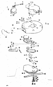 Part Location Diagram of 35215 Tecumseh Crankshaft