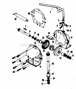 Part Location Diagram of 52361 Craftsman Pulley