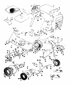 Part Location Diagram of 61069 Craftsman Sft/Gr Kit