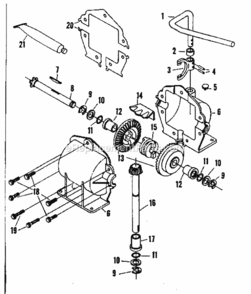 Page B Diagram and Parts List for 13188380  Craftsman Lawn Tractor