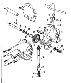 Page B Diagram and Parts List for 13188381  Craftsman Lawn Tractor