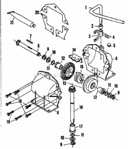 Page B Diagram and Parts List for 13188390  Craftsman Lawn Tractor