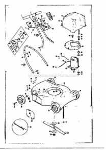 Part Location Diagram of 65773 Generac USE 70409 VIB MOUNT