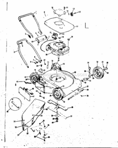Part Location Diagram of 62320 Craftsman Cover Scrn