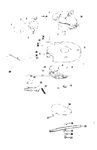 Page A Diagram and Parts List for 13196100  Craftsman Lawn Tractor