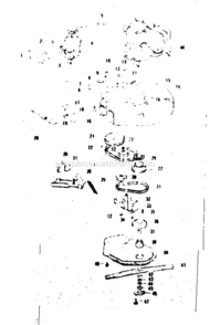 Page A Diagram and Parts List for 13196200  Craftsman Lawn Tractor
