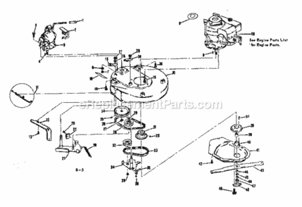 Part Location Diagram of 64418 Dynabrade Mounting Clip, Left