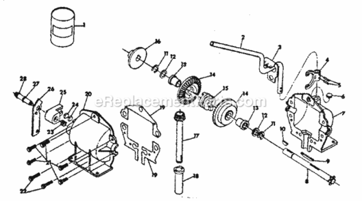 Part Location Diagram of 64258 Craftsman Spring