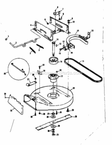 Part Location Diagram of 58491 Craftsman Shift Bracket