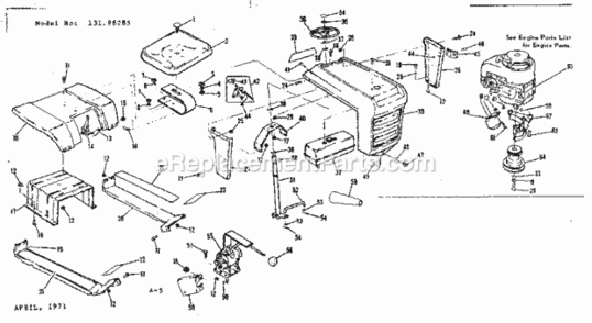 Part Location Diagram of 64227 Craftsman Fndr Suprt