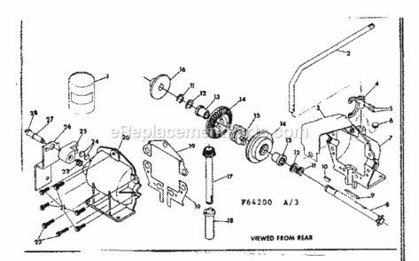 Page D Diagram and Parts List for 13196285  Craftsman Lawn Tractor