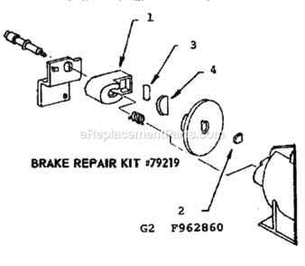 Page F Diagram and Parts List for 131962860  Craftsman Lawn Tractor