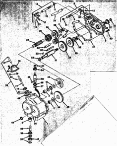 Page D Diagram and Parts List for 13196310  Craftsman Lawn Tractor