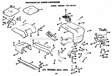 Part Location Diagram of 64321 Generac Y TYPE COIL 115/230V