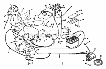 Part Location Diagram of 64235 Craftsman Lit Supprt