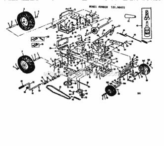 Part Location Diagram of 64316 Craftsman Diffrt Ay