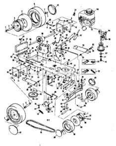 Part Location Diagram of 61152 Dynabrade Caster