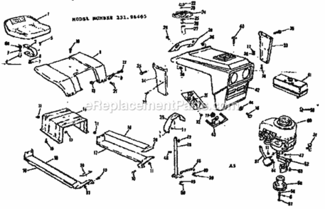 Part Location Diagram of 64208 Craftsman Dash Trim