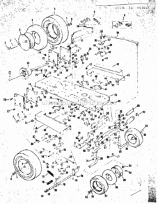 Page B Diagram and Parts List for 13196502  Craftsman Lawn Tractor