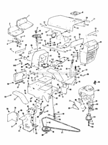 Part Location Diagram of 61974 Craftsman Fender
