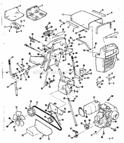 Part Location Diagram of STD324695 Craftsman Belt