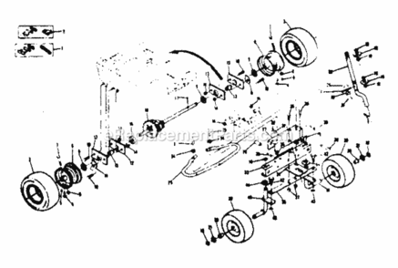 Part Location Diagram of 67152 Craftsman Bolt R.B.