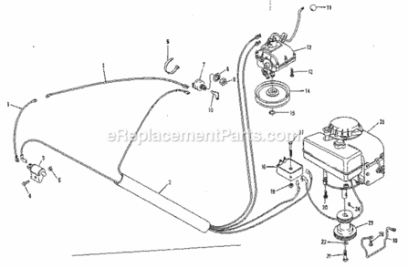 Part Location Diagram of 61507 Craftsman Hub Cap