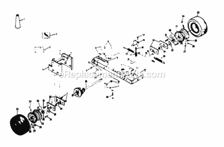 Part Location Diagram of 64228 Craftsman Belt Snbbr