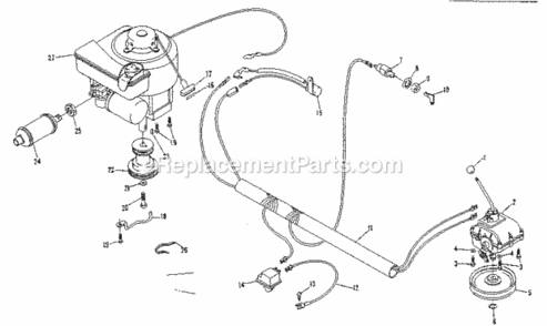 Part Location Diagram of 68120 Craftsman Wire Assembly