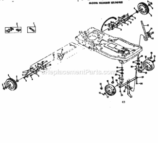 Part Location Diagram of 72807 Generac Control Panel Support