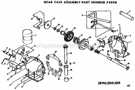 Page G Diagram and Parts List for 131969020  Craftsman Lawn Tractor