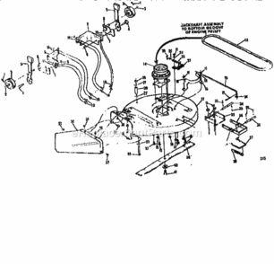 Part Location Diagram of 71571 Craftsman Rels Handle