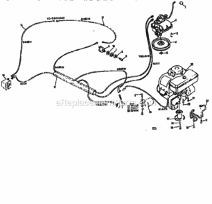 Part Location Diagram of 71450 Craftsman Engine