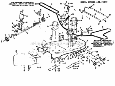Part Location Diagram of STD324560 Craftsman Belt