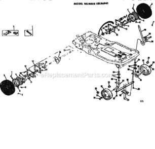 Part Location Diagram of 72401 Generac Stub Board Bracket