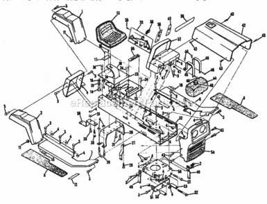 Part Location Diagram of 71215 Craftsman Fender