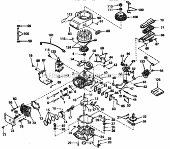 Part Location Diagram of 33634 Craftsman Gasket, Air Cleaner