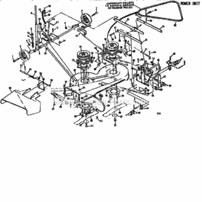 Page D Diagram and Parts List for 131969802  Craftsman Lawn Tractor