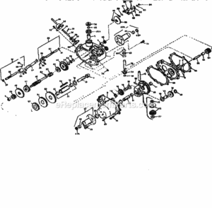 Page F Diagram and Parts List for 131969802  Craftsman Lawn Tractor