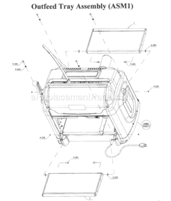 Part Location Diagram of MWMP1241 Craftsman Washers