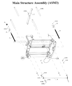 Part Location Diagram of MWMA2030 Craftsman Lockdown L