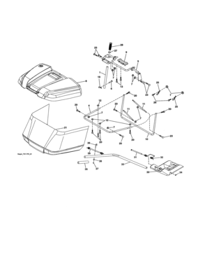 Part Location Diagram of 579785402 Husqvarna BAGGER SWAGE TUBE HANDLE ASSEM