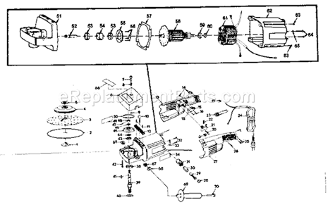 Part Location Diagram of 616247001 Ryobi Spring