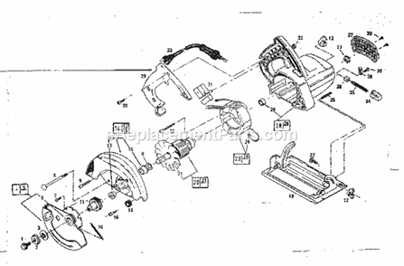 Part Location Diagram of 27557 Craftsman Terminal