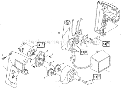 Part Location Diagram of 2610355790 Craftsman Battery Pk