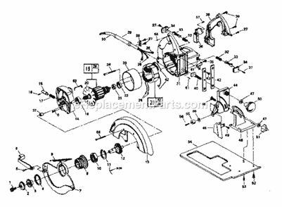 Part Location Diagram of 1619X08308 Bosch Tool STRAIN RELIEF