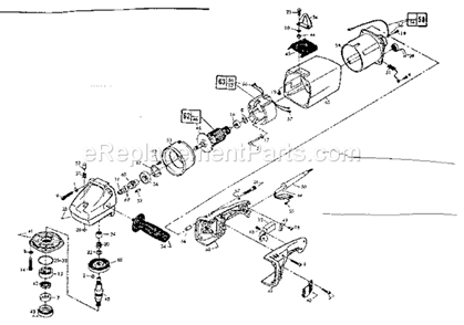 Unit Parts Diagram and Parts List for 135277400  Craftsman Sander Polisher
